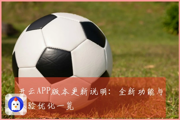 开云APP版本更新说明：全新功能与体验优化一览
